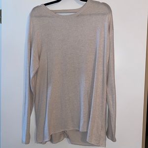Off-white plush soft & sexy American eagle sweater